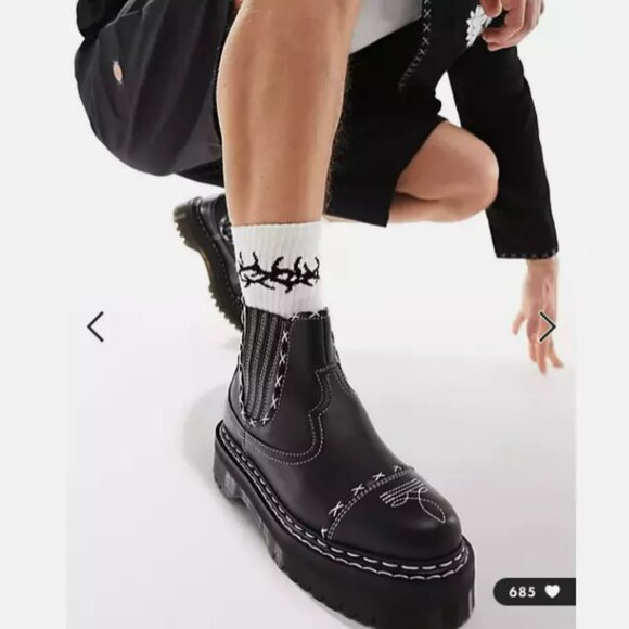 2976 GOTHIC AMERICANA PLATFORM CHELSEA MSRP$280 Limited Edition Fearless & Fluid - Picture 5 of 16